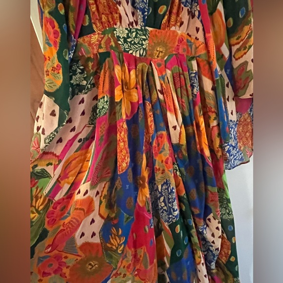 Farm Rio Sunny Mix Maxi Dress - Picture 7 of 13